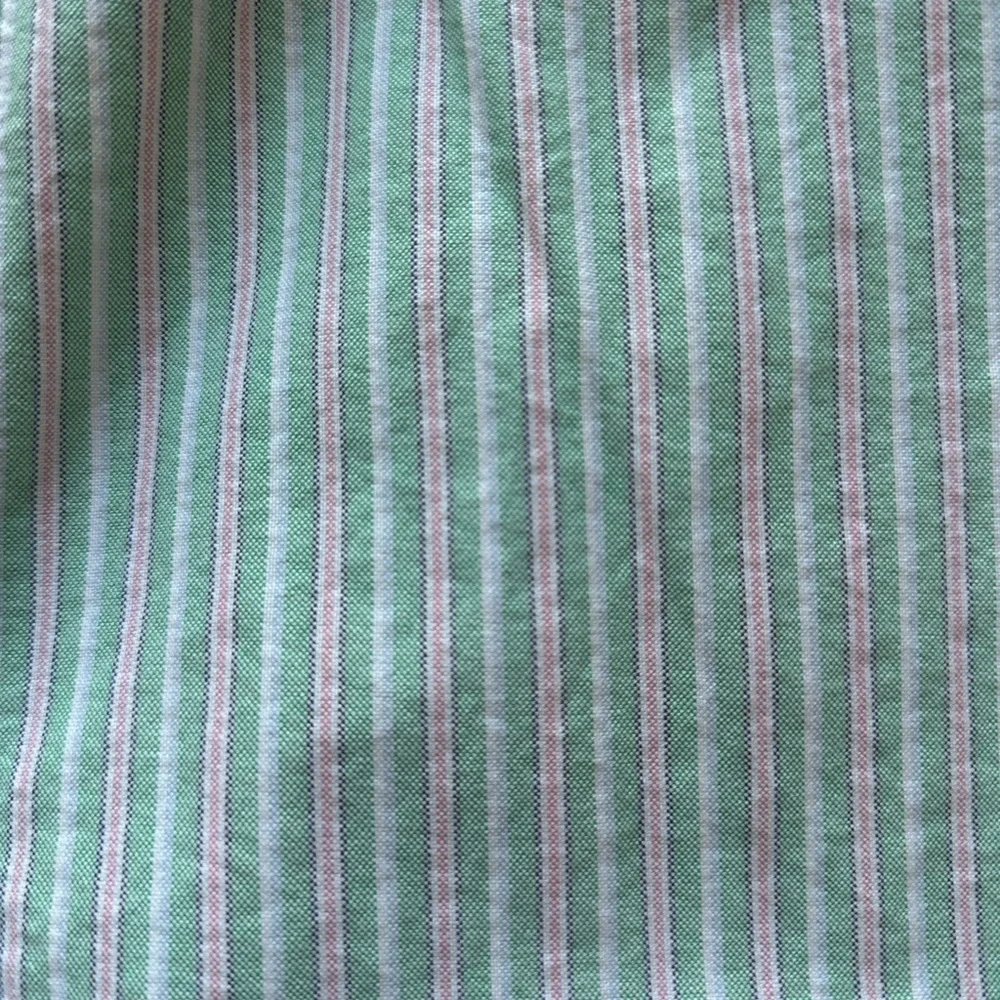 Ralph Lauren Boy’s Green Striped Button-Down Shirt